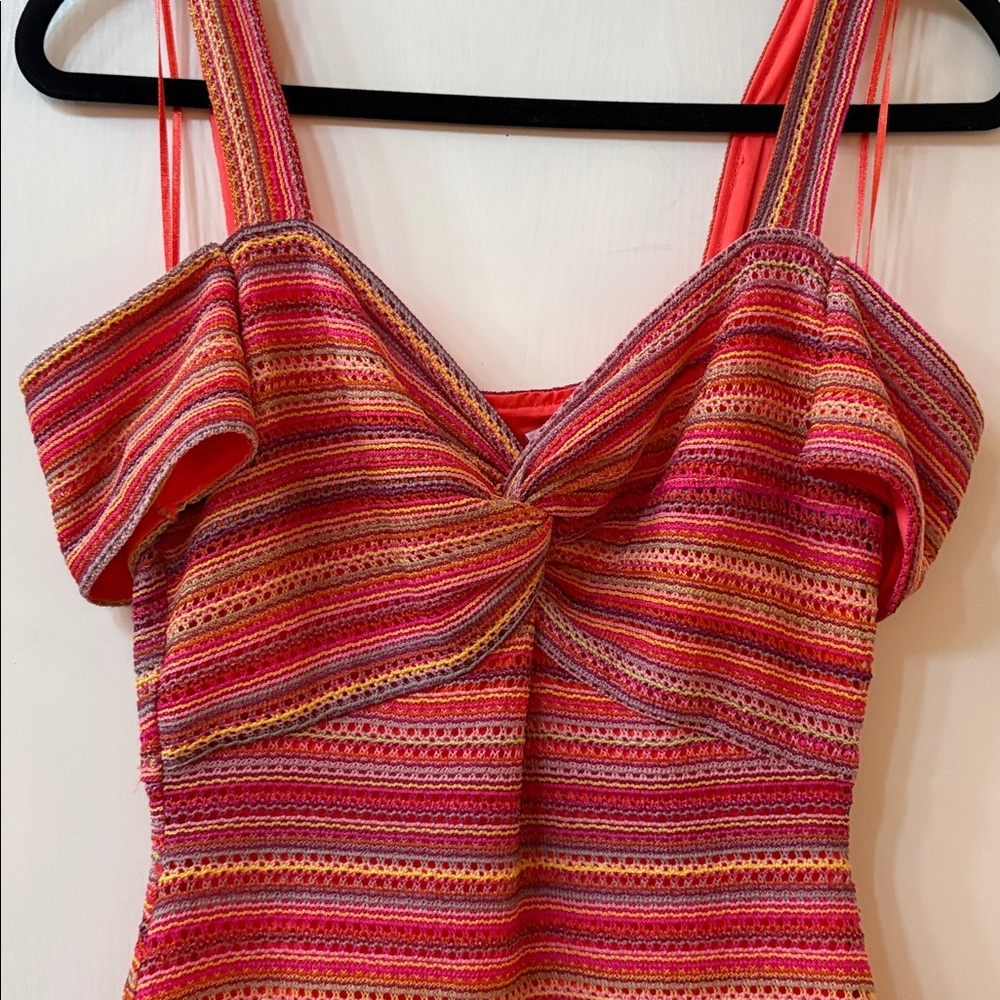 Guess Multicolor Striped Mini Dress - Picture 2 of 3